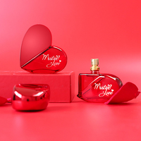 Perfume Dixiang'er First Love Paris Heart Pink para Mujer, Aroma Ligero y Duradero, Regalo para el Día de San Valentín, Venta al Por Mayor