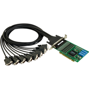 Tarjeta Serial PCI Universal Moxa CP-118U Modelo Taiwan 64351, 8 Puertos RS232 para Uso Industrial - Product Image 2