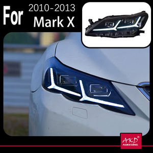 AKD – phare de voiture pour Toyota Mark X 2010-2012 Reiz LED DRL Animation Bi Xenon, accessoires automobiles - Product Image 6