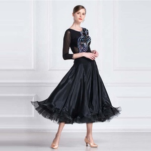 Robe de compétition de danse de salon M-1874, nouvelle arrivée, robe de danse moderne, valse, <span class=keywords><strong>tango</strong></span>, <span class=keywords><strong>flamenco</strong></span>, robe de danse de salon pour la pratique, en vente - Product Image 5
