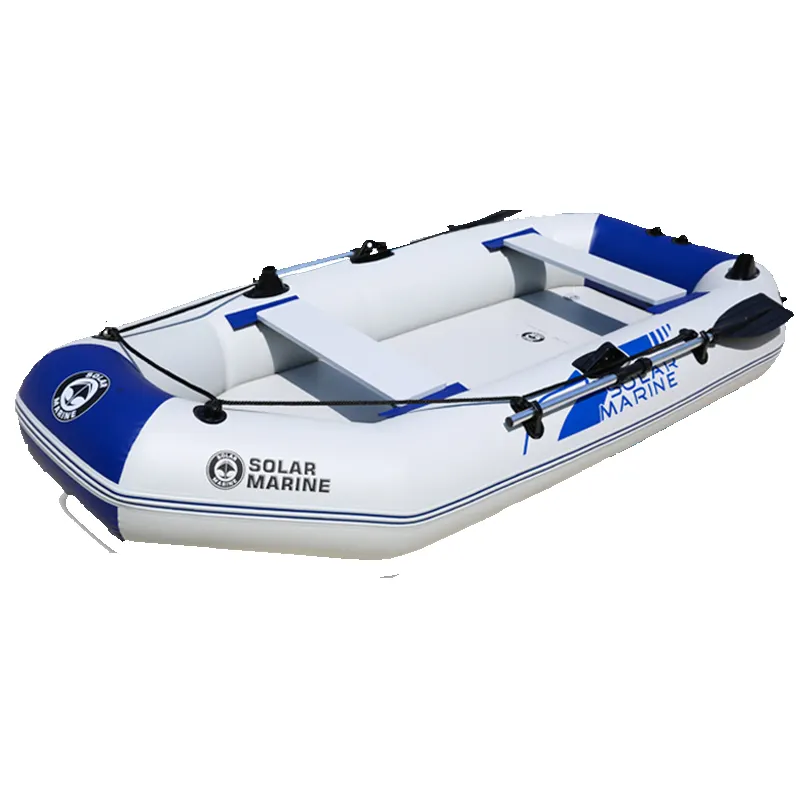 Solarmarine Wholesale 270 CM 4 Person CE Certification High Quality New PVC Dinghy Kayak Canoe Semi Rigid Ocean Inflatable Boats