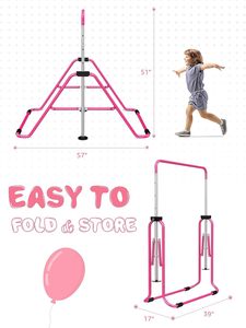 Antideslizante Pull up <span class=keywords><strong>Bar</strong></span> sin tornillos Entrenador niños Chin Up <span class=keywords><strong>Bar</strong></span> Interior para puerta - Product Image 4