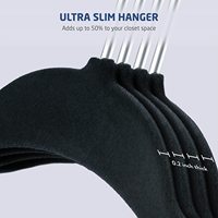 Cintre en velours lisse et robuste Sabitan Ng Amerikana Classic, gain de place, pour vêtements, fabriqué en Chine