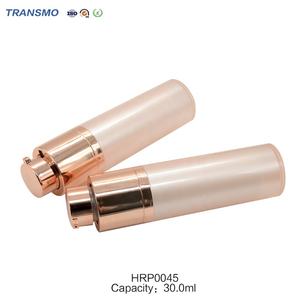 Customizable 30ml Eco-Friendly Plastic Lotion Pump Bottle <b>Foundation</b> Sealant and Face Cream Friendly Champagney Tint - Product Image 3