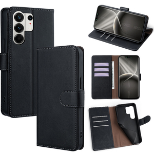 Étui de luxe en cuir pour téléphone portable Tecno Camon 50 40 <span class=keywords><strong>Pro</strong></span> Pop10 Spark 50 40, étui portefeuille à rabat, étui de protection pour téléphone portable - Product Image 1