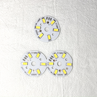 DC5V PCBA LED Panneau Night Lamp Circuit PCB Module de lumière LED 30mm Diamètre Lumineux Solide LED Light Board 1M Fil avec Interrupteur