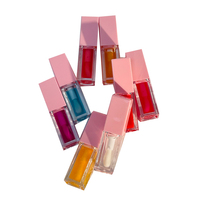 OEM ODM 30 couleurs huile pour les lèvres pigmentée rouge à lèvres liquide végétalien teinte gel repulpant pour les lèvres