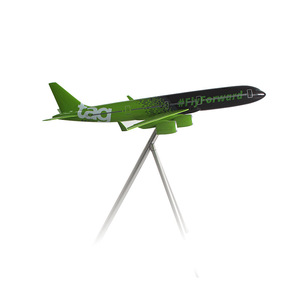 Modelo de Avión de Pasajeros Grande A340 de 1.2 m, Avión Artístico de Fibra de Vidrio con Logotipo Personalizado para Empresas, Envío a Todo el Mundo - Product Image 1