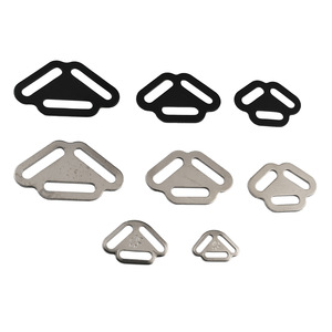 Boucles triangulaires en métal, accessoires de quincaillerie pour la réglage des bretelles de sac à dos - Product Image 5