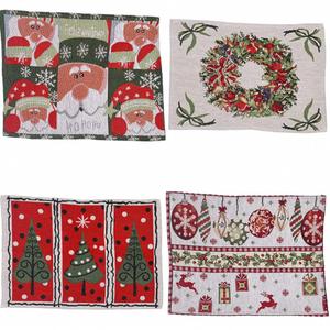 Runner Xmas Table Decorations Tree Santa Fabric <b>Tablecloth</b> <b>Christmas</b> Knitted Placemats <b>for</b> Family - Product Image 2
