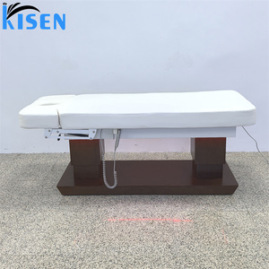 Kisen Electric 4 Motor Lift Beauty <b>Bed</b> Independent Back Leg Adjustment Remote Control Lash <b>Bed</b> Tattoo Chair Customized Color - Product Image 2