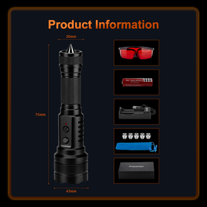 Helius bầu trời đầy sao Đèn đầu màu xanh lá cây màu xanh <span class=keywords><strong>Laser</strong></span> bị hỏng cửa sổ búa có thể sạc lại LED <span class=keywords><strong>Torch</strong></span> ánh sáng đèn pin chiến thuật - Product Image 6