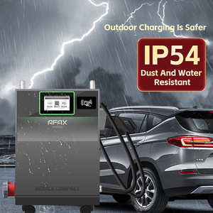 Afax Xách Tay 30Kw DC Nhanh Chóng Sạc Trạm CCs1 CCs2 Gbt DC EV Sạc Cho Điện Thoại Di Động Xe Điện Sạc - Product Image 6