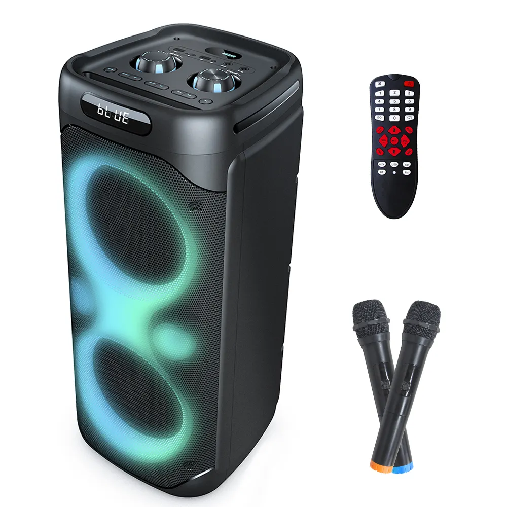 ZJZ-6800B Portable Speakers with home theatre system blu.etooth functional speaker with TF/USB/AUX/MIC input