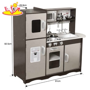 Kitchen Set Play New Arrival Wooden Children Kitchen Set For Role Play W10C488
