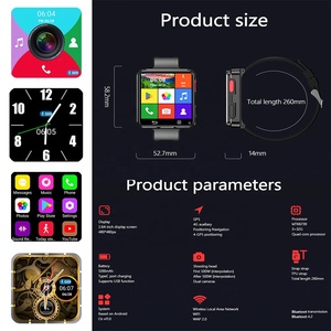 S998 New 4G <span class=keywords><strong>Android</strong></span> Thông Minh Đồng Hồ Màn Hình Lớn 3 + 32G 2 Máy Ảnh Sim Thẻ Wifi Không Dây Cuộc Gọi Chơi Âm Nhạc Video GPS Thông Minh Đồng Hồ - Product Image 6