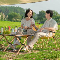 APG HW004 Table pliante de camping en plein air, durable et robuste, bon marché en vente directe depuis l'usine