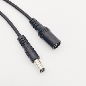 1 a 2 vías 2,1x5,5mm/2,5x5,5mm 12V 5521 hembra a macho DC Cable de alimentación DC Splitter Cable para cámara CCTV - Product Image 5