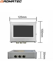 Imprimante jet d'encre thermique en ligne Yaomatec 12,7 mm, machine de codage automatique de date, logo, numéro, code-barres, code QR pour bouteilles, plastique, métal
