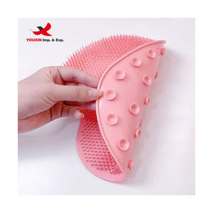 Mixed Procurement Low Price Manufacturer Supply Body Scrubber <b>Foot</b> <b>Massage</b> Mat Back <b>Massage</b> Pad Bath Mat with Suction Cup - Product Image 3