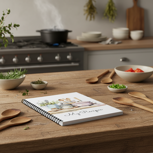 Taccuino per <span class=keywords><strong>Ricette</strong></span> Personalizzabile con Carta Spessa per Cuochi Casalinghi, Organizzazione in Cucina e Amanti del Cibo, Diario Gastronomico, Piccolo MOQ - Product Image 5