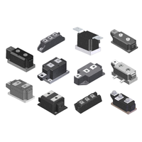 Module SCR à double thyristor IXYS compatible MCC501-16IO1 985A 1600V 7 broches de qualité industrielle