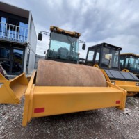 Compacteur vibrant à tambour unique modèle XS223J de 22 tonnes, modèle 2025, d'occasion, pour la construction