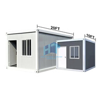 Casa Contenedor Modular Prefabricada de 40 pies, Moderna, de Acero de Alta Calidad, Contenedores Casas Precios, Casa Contenedor Desmontable