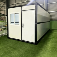 Conteneur de fret modulaire polyvalent 20FT 40FT, installation rapide, vente de maisons préfabriquées, maison conteneur pliable