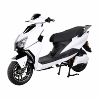 City Electric Motorcycle 72V30AH Dual Battery Pack 70km Range for Supermarket Shop Delivery Fleet