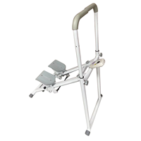 Appareil d'entraînement de musculation verticale pour grimpeurs, avec accoudoirs réglables, hauteur de pédale réglable, pliable, capacité 150 kg, pour la maison