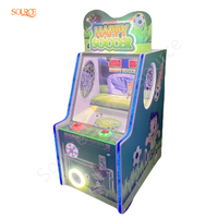Jeux d'arcade Happy Soccer à pièces pour enfants, simulateur de tir de football pour la course