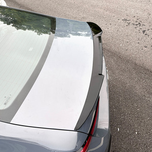 Bmw 5 Series I5 G60 2024+ Rear Trunk Spoiler Wing Piano Black Carbon Fiber Texture Abs Material - Product Image 3