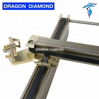 Kit de pièces mécaniques pour laser CO2, rail coulissant extérieur, mini machine de gravure et de découpe laser CO2 DIY, kit laser CO2 CNC