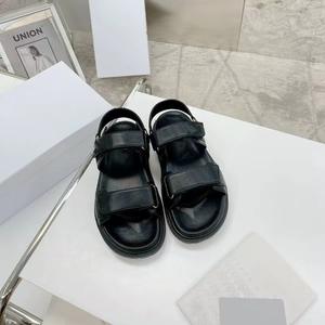 Sandalias de mujer de lujo con plataforma, tacón alto, transpirables, de punta abierta, estilo clásico para caminar descalza, informales para exteriores. - Product Image 4