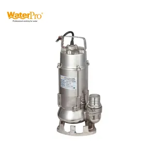 Pompe à eau sale submersible pour eaux usées, 0,25 kw, 220v, vente en gros