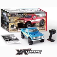 Voiture RC Crawler Yikong Yk41015 1:10 RTR 4WD avec différentiel avant et arrière verrouillable manuellement, moteur à balais 550, 2 vitesses, essieux portiques LCG, camion RC tout-terrain