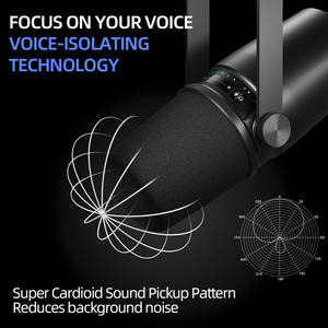 Debra Audio MV7 Anchor Mic Professional Live Recording Dubbing Dynamic Wired Handheld Noise Cancelling Lightweight Microphone - Product Image 2