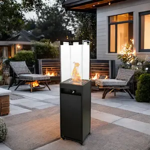 Decorative Freestanding Hot Sale Garden Commercial Flame Patio Heater Outdoor Gas Fire Pit