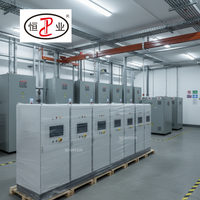 Gabinete de Control Eléctrico PLC de Bajo Voltaje 380V para Interiores, Panel de Distribución de Energía para Calentadores Industriales, Clasificación IP54