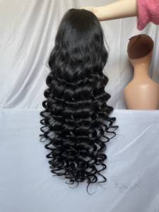 Pelucas de Cabello Humano con Ondas Sueltas, Listas para Usar, 13x6, Pre-arrancadas, HD, Sin Pegamento, con Frente de Encaje Completo - Product Image 2