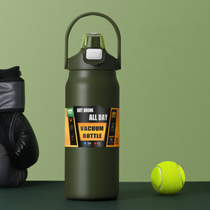 26oz 32oz 40oz 50oz đôi tường chân không Thermos chai nước cấp thực phẩm thép không gỉ cách nhiệt <span class=keywords><strong>Flask</strong></span> với 2 trong 1 UỐNG NẮP - Product Image 1