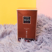 Dernière belle boîte à cosmétiques pour hommes, boîte d'emballage de soins de la peau nettoyant pour le visage