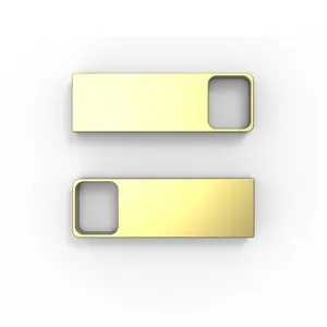 USB 2,0 3,0 controlador USB metálico 2GB 4GB 8GB 16GB 32GB 64GB U Disco Metal Pack Box controlador USB metálico