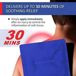 Reusable Gel-soft Shoulder Hot/Cold Reducing Swelling <b>Ice</b> <b>Pack</b> Compress Pad for Relief Pain of <b>Ankle</b> Knee Back - Product Image 3