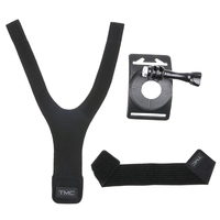 Kit de montage pour caméra d'action 3-en-1 360 °   Sangles pivotantes pour poignet, bras et jambe, support universel pour GoPro, ski, cyclisme, surf