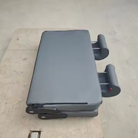 Siège en cuir plat à dossier haut, réglable, confortable, avec coussins pliables à ressort, pour camping-cars, fourgonnettes, personnalisable, lit arrière GAC V80