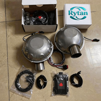 Amplificateur de son d'échappement électronique universel Performance Pro avec deux haut-parleurs et écho, réglage du volume par application, son de haute qualité pour THOR