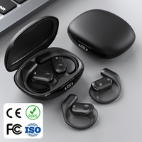 Auriculares Inalámbricos Personalizados Y70 con Gancho de Silicona Abierto, con Certificación CE, FCC y RoHS, Audio Espacial, Auriculares Bluetooth Deportivos con Gancho para la Oreja