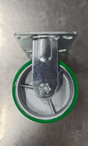 Roues à roulettes en aluminium à noyau en PU de 6 pouces, robustes et durables, couleur personnalisée, style cric en acier OEM - Product Image 3